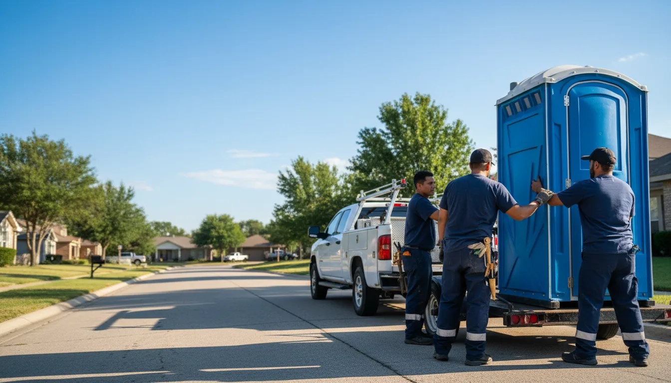Portable Toilet Rental in Sciota, IL near me
